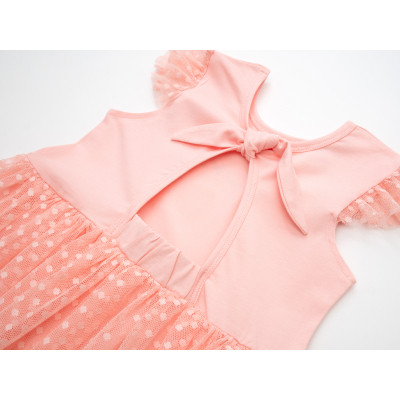 Плаття дитяче POP FASHION з фатиновою спідницею з однорогами (6831-128G-peach)