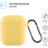 Чохол для навушників Armorstandart Ultrathin Silicone Case With Hook для Apple AirPods 2 Yellow (ARM59696)
