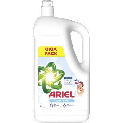 Гель для прання Ariel Sensitive Для чутливої шкіри 5 л (8006540869697)