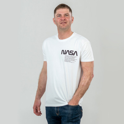Футболка Sol&#039;s Imperial 190 Nasa Worm білий S (11500102/81S)