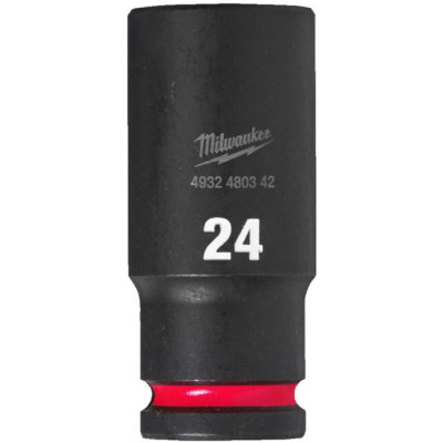 Головка торцева Milwaukee ShW 1/2&quot; 24 мм, довга (4932480342)