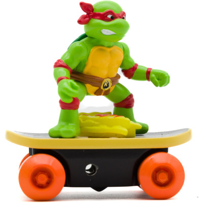 Ігровий набір Funrise TMNT Черепашки-ніндзя класичні Скейтбордист з лаунчером Рафаель (71043)