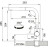 Змішувач Hansgrohe Lina L Pull Out, 254мм, хром (115.0712.420)