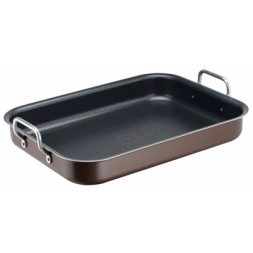 Лист для випікання Tefal Success,з ручками, прямокутна, 27х37см, алюміній, чорний (J1605902)