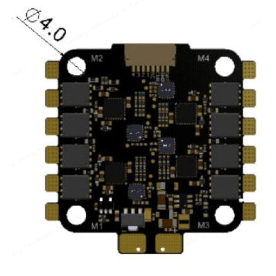 Політний стек Hobbyporter F405 + 55A ESC (F405BLS55A)