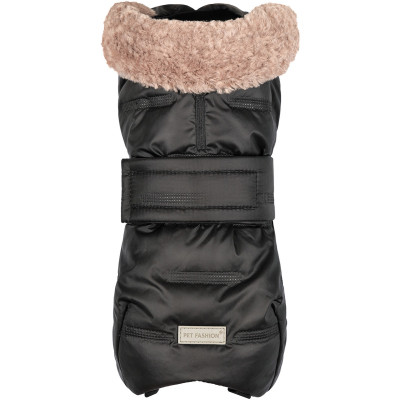 Попона для тварин Pet Fashion Ted XS2 чорно-сіра (4823082443178)