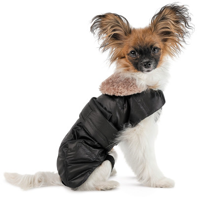 Попона для тварин Pet Fashion Ted XS2 чорно-сіра (4823082443178)