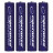 Батарейка Esperanza AAA LR03 Alkaline * 4 (EZB102)