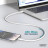 Дата кабель USB 2.0 AM to Type-C 2.0m 60W white Digitus (AK-300340-020-W)