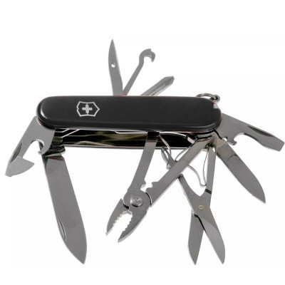 Ніж Victorinox Delux Tinker 91 мм Чорний (1.4723.3)