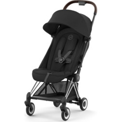 Коляска Cybex Coya Chrome Dark Brown Sepia Black (522004385)