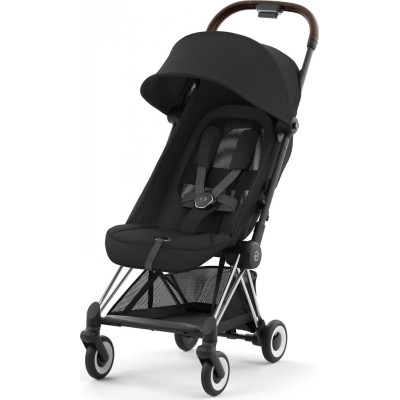 Коляска Cybex Coya Chrome Dark Brown Sepia Black (522004385)