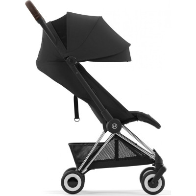Коляска Cybex Coya Chrome Dark Brown Sepia Black (522004385)