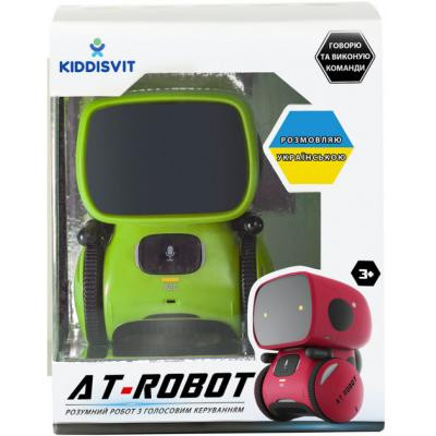 Інтерактивна іграшка AT-Robot робот з голосовим управл.зелений, укр (AT001-02-UKR)