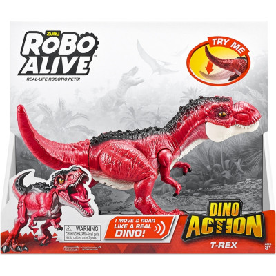 Інтерактивна іграшка Pets &amp; Robo Alive серії Dino Action - Тиранозавр (7171)