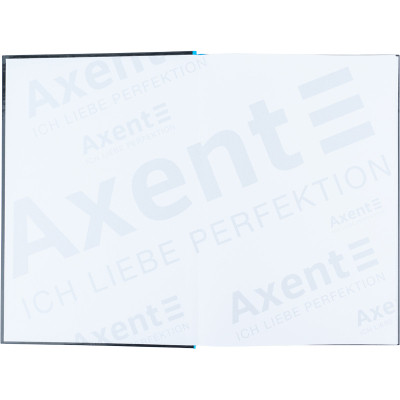 Книга записна Axent Colors А4, 80 аркушів, клітинка, блакитна (8421-05-A)