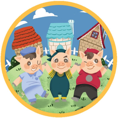 Інтерактивна іграшка Ambo Funtamin Аудіоказка з проєктором Троє поросят (AF6339TP)