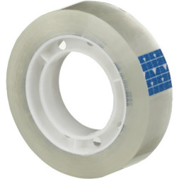 Скотч Buromax 12мм х 30м, прозора, 12 шт. в упаковці (BM.7116-01)