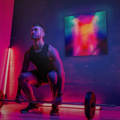 Гірлянда Twinkly Панель Smart LED Squares 3 RGB, Gen II, IP20, 16x16см, for TWQ064STW-07-BEU (TWQ064STW-03-BAD)
