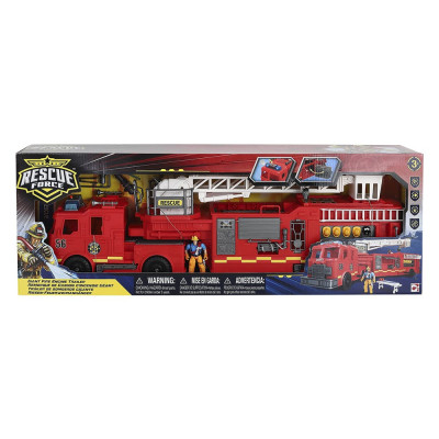 Спецтехніка Motor Shop Рятувальники Giant Fire Engine Trailer Гігантська пожежна машина (546058)