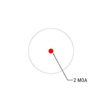 Коліматорний приціл Holosun AEMS CORE Red (747004)