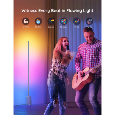 Світильник Govee H6072 Lyra, 1500Lm, RGBICWW, WI-FI/Bluetooth, white (H6072382)