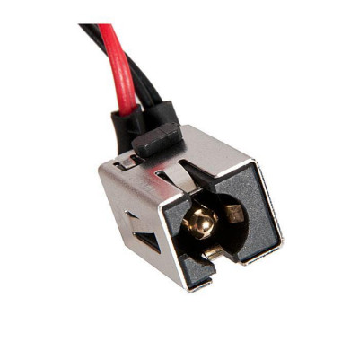 Роз&#039;єм живлення ноутбука з кабелем ASUS PJ423 (5.5mm x 2.5mm), 4-pin, 16 см (A49093)