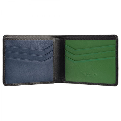 Гаманець Visconti FN71 Finn Black/Cobalt Blue/Green (FN71 BLK/BL/GRN)