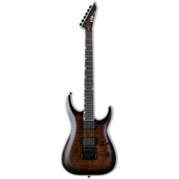 Електрогітара LTD MH-1000 EverTune Dark Brown Sunburst