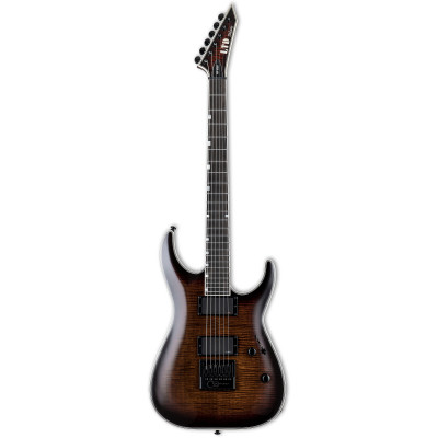 Електрогітара LTD MH-1000 EverTune Dark Brown Sunburst
