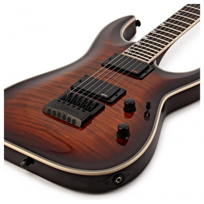 Електрогітара LTD MH-1000 EverTune Dark Brown Sunburst