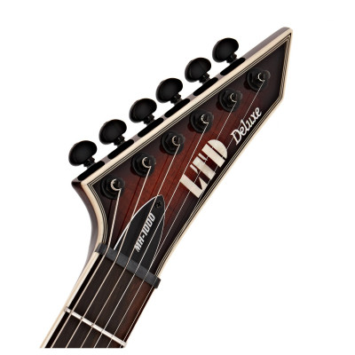 Електрогітара LTD MH-1000 EverTune Dark Brown Sunburst