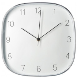 Настінний годинник Optima Promo Promo Jewel, металевий, срібний (O52080-16)