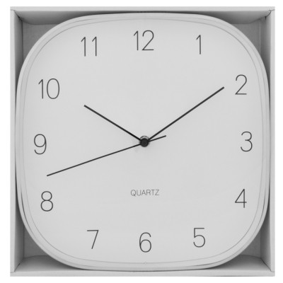 Настінний годинник Optima Promo Promo Jewel, металевий, срібний (O52080-16)