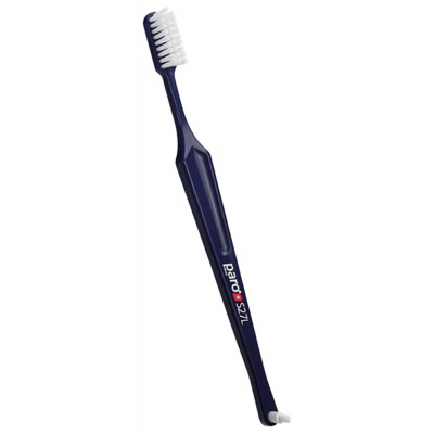 Зубна щітка Paro Swiss S27L м&#039;яка синя (7610458007396-dark-blue)