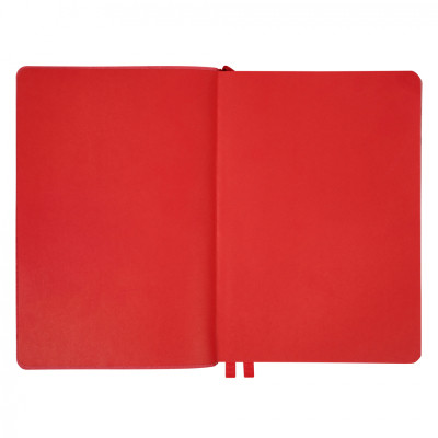 Тижневик Leo planner А5 датований 2026 &quot;Vitto&quot;, м‘який, червоний, 368 сторінок (252643)