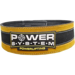 Атлетичний пояс Power System Stronglift PS-3840 Black/Yellow S/M (PS_3840YW-3)