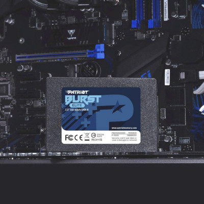 Накопичувач SSD 2.5&quot; 1.92TB Burst Elite Patriot (PBE192TS25SSDR)