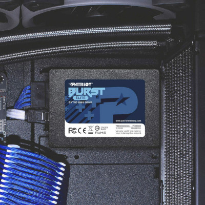 Накопичувач SSD 2.5&quot; 1.92TB Burst Elite Patriot (PBE192TS25SSDR)