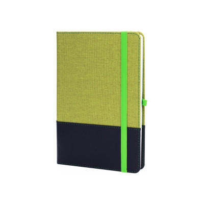 Книга записна Optima А5 COMBI-12, тверда обкладинка, гумка,лінія (O20125-12)