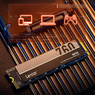 Накопичувач SSD M.2 2280 1TB NM760 Lexar (LNM760X001T-RNNNG)