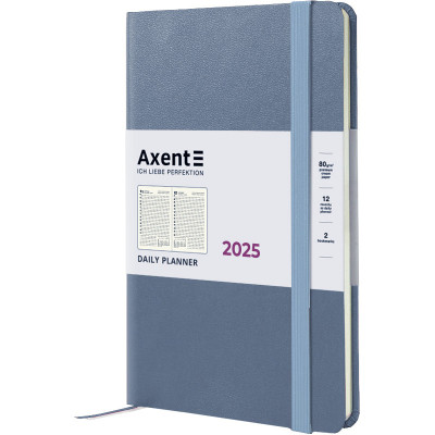 Тижневик Axent датований 2025 Partner Strong 145х210 мм, сірий (8819-25-62-A)