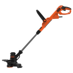 Тример садовий Black&amp;Decker 0.55 кВт, ширина косіння 30 см, 7500 об/хв, вага 2.6 кг (BESTE630)