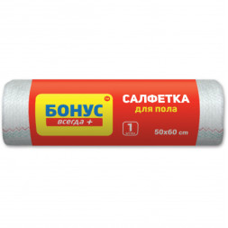 Ганчірка для підлоги Бонус 50x60 см 1 шт. (4820048483957)