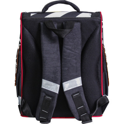 Портфель Bagland з ліхтариками Успіх 12 л. чорний 175k (00551703) (80213806)