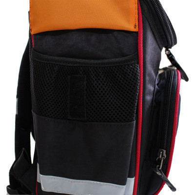Портфель Bagland з ліхтариками Успіх 12 л. чорний 175k (00551703) (80213806)