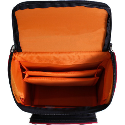Портфель Bagland з ліхтариками Успіх 12 л. чорний 175k (00551703) (80213806)