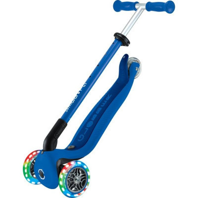 Самокат Globber Go Up Active 1+ до 20/50 кг Led синій/темно-синій (744-100)