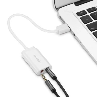 Звукова плата Ugreen US205 white (30143)