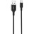 Дата кабель USB 2.0 AM to USB-C 1.0m braided black XO (XO-NB143C1-BK)